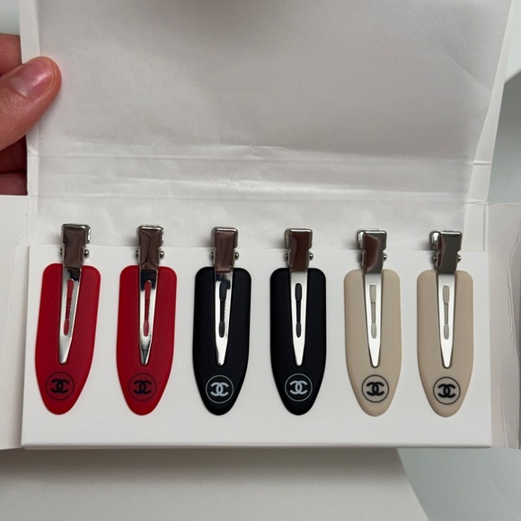 CHANEL hair clips accessories luxury gift set - Picture 1 of 13